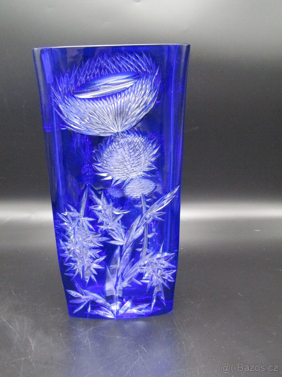 set ceasar crystal barevný křišťál dekor bodlák - 7