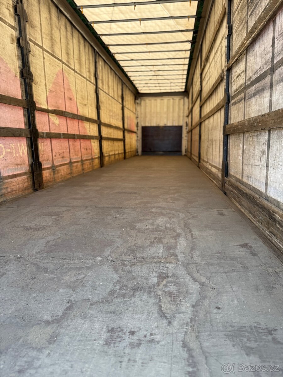 Plachtový návěs Krone Mega liner - lowdeck, 2016 - 7