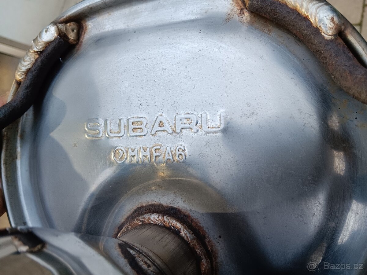 raritni nerezovy tlumic STI pro FORESTER SF - 7