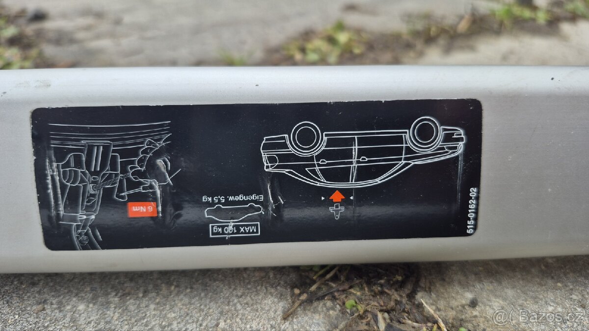 Střešní nosiče VW Passat B5 sedan - 7