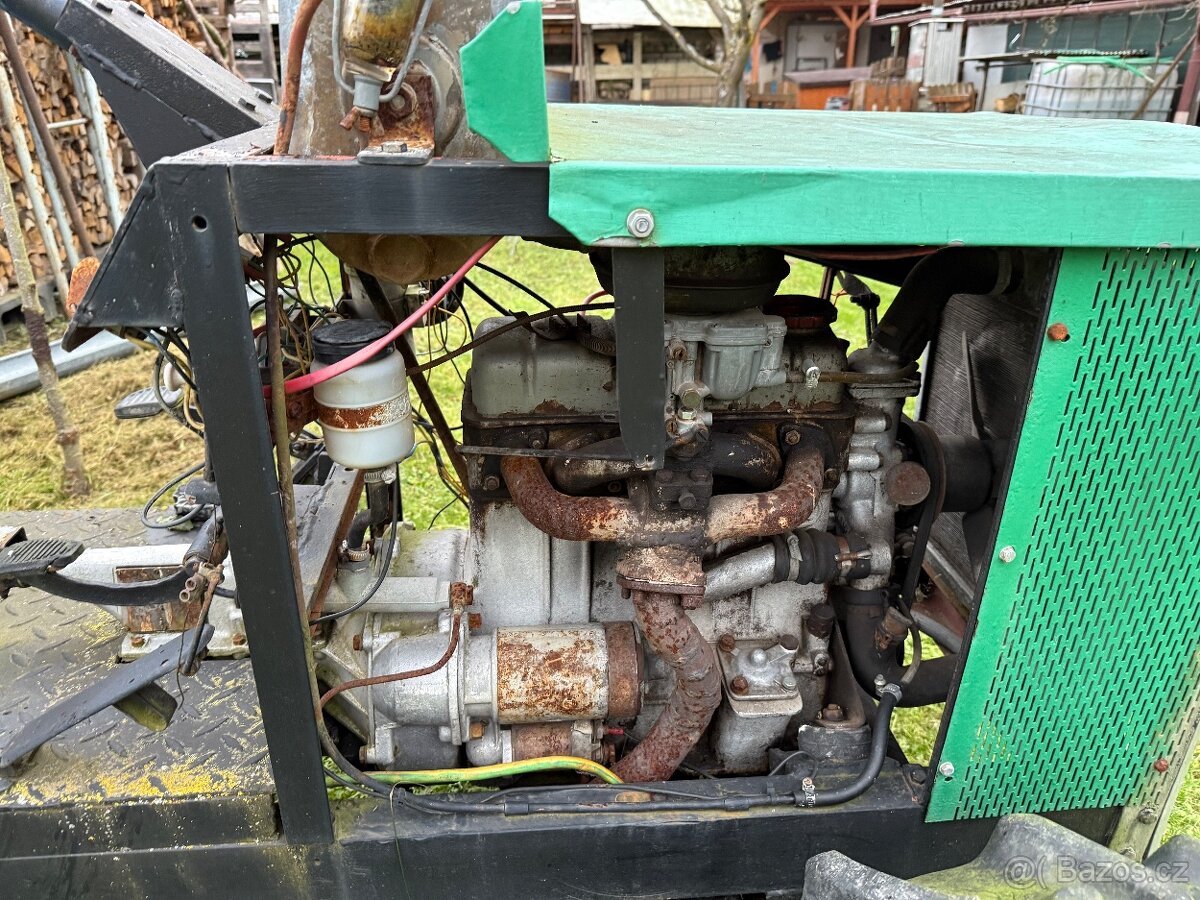 Malotraktor domácí výroby - 7