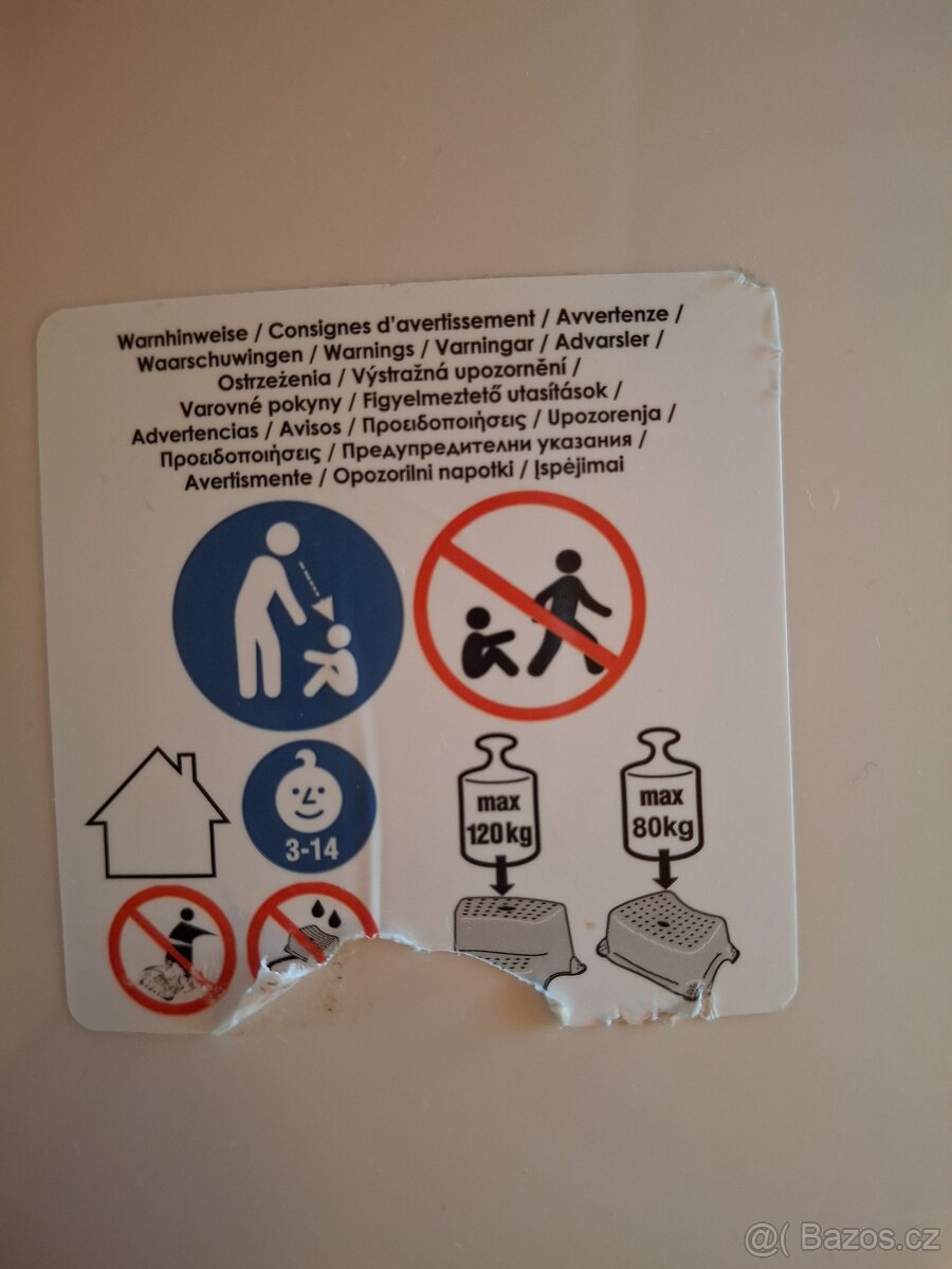 Vanička, schodeček, sedátko na WC - 7