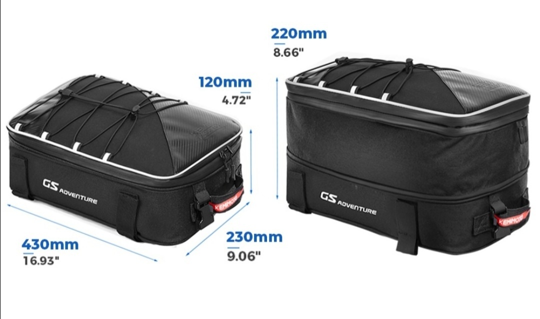 Externí tašky na boční kufry BMW GS - 7