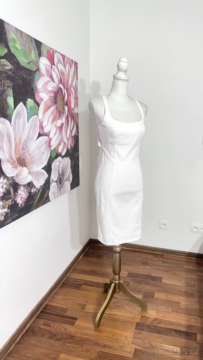 Džínové letní šaty Versace - 7