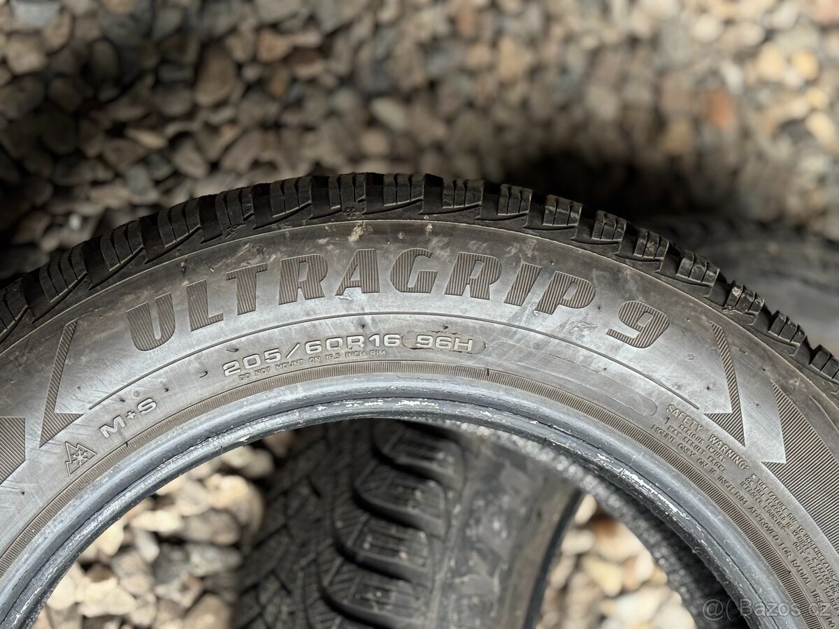 205/60/16 - Goodyear zimní pár pneu - 7