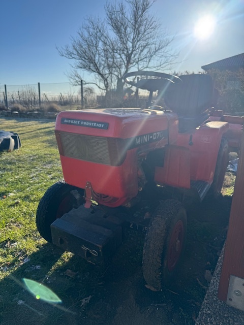 Malotraktor MT8 070 s rotavátorem - 7