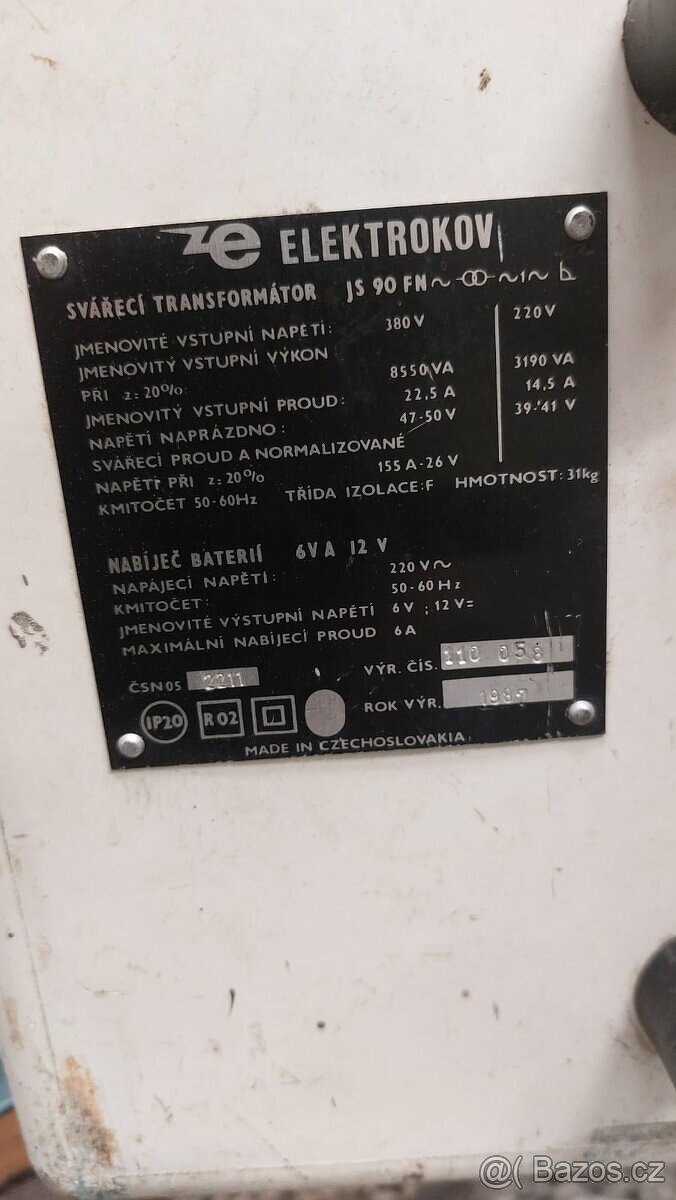 Svářečka / svářecí transformátor - 7