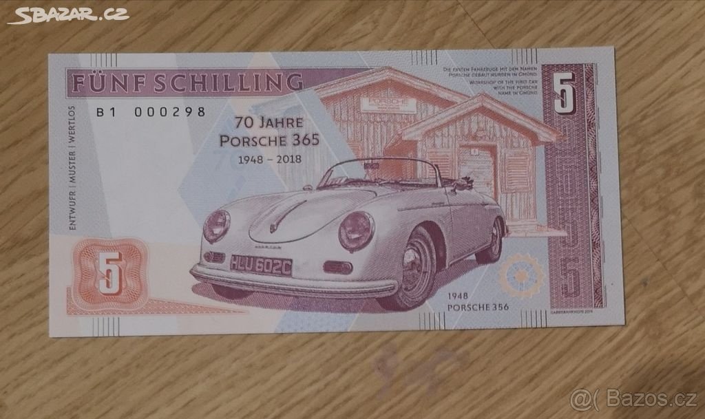 Bankovky Diana, Holmes, Connery, Masaryk, Beneš..Gábriš - 7