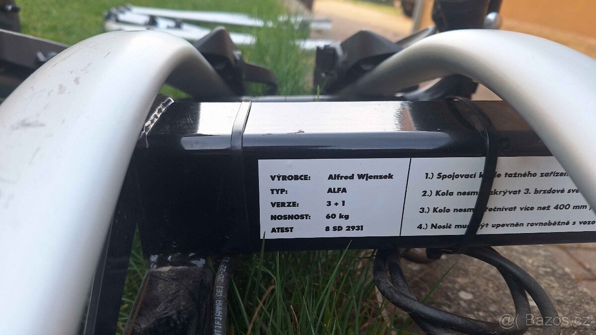 Nosič kol na tažné zařízení - 7