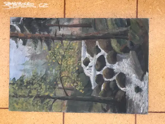 Obrazy malovane originaly ruzne velikosti dle fot - 7