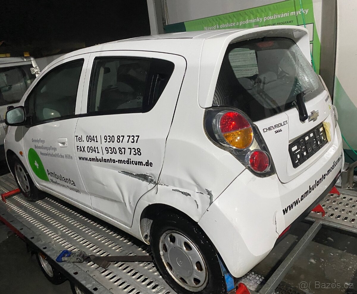 Chevrolet Spark 1.0L RV 2011 poškozaný - 7