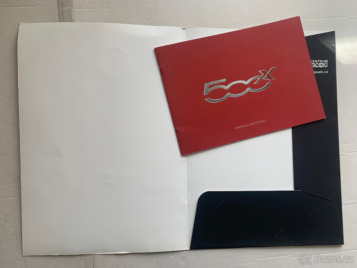 Prospekt FIAT 500X v deskách - 7