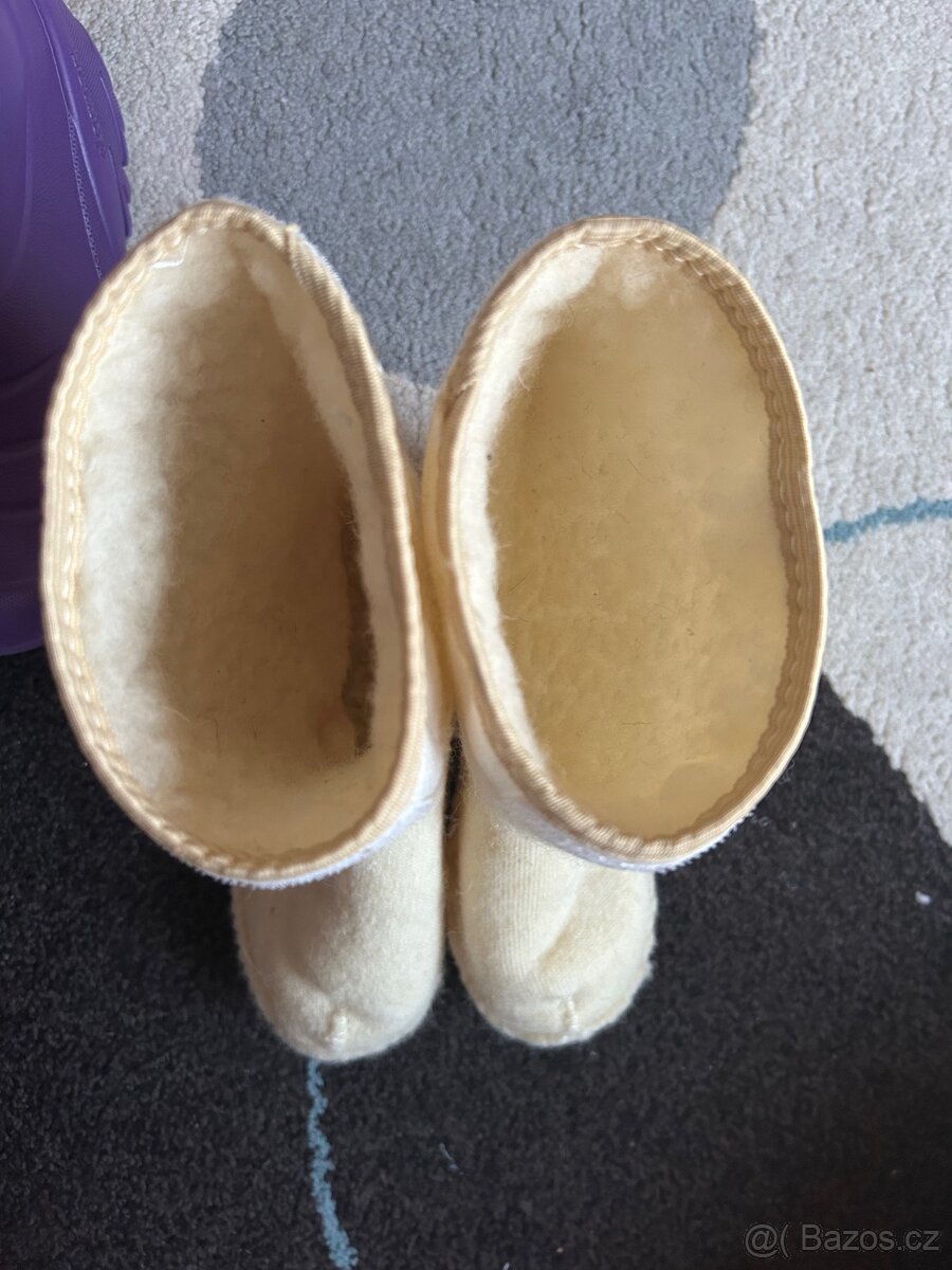 Dětské zateplené holínky Demar vel. 30/31 - 7