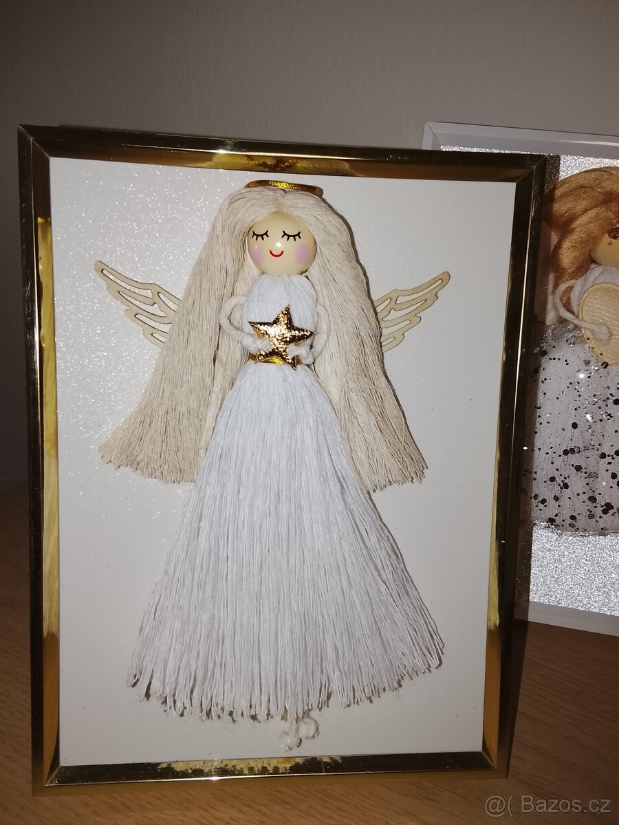 Anděl strážný/Velká andělka v rámečku - 7