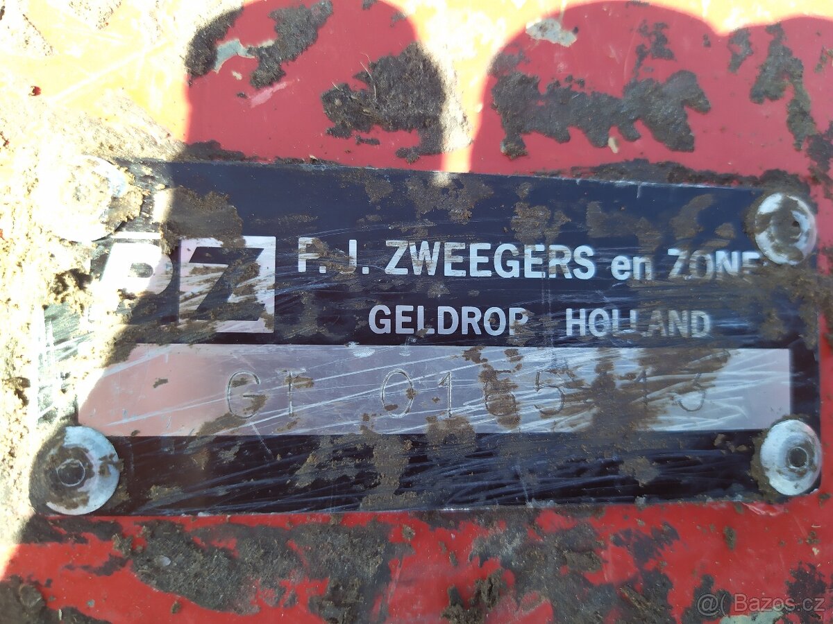 Dvoububnová rotační sekačka PZ CM-165, holandská, záběr 165 - 7