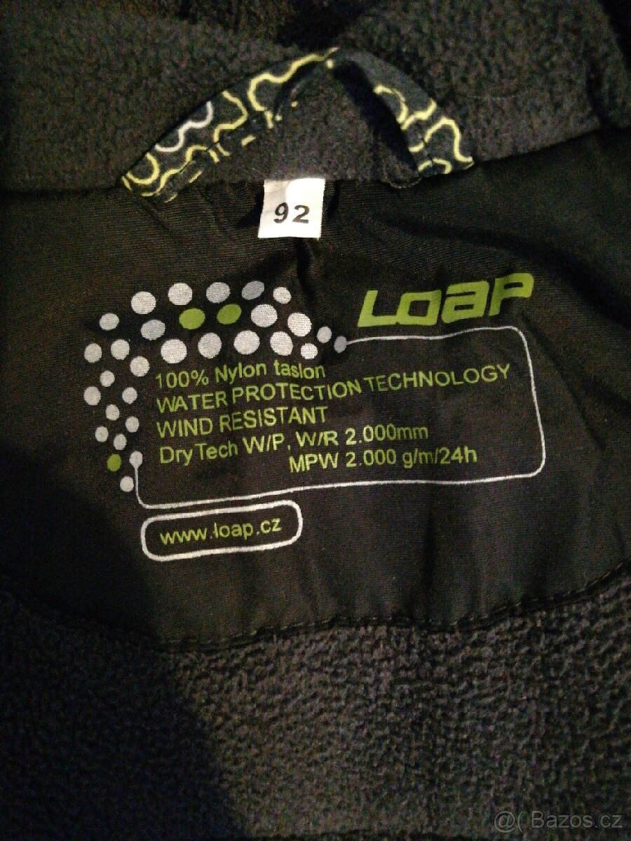 Bunda a oteplovačky Loap vel 92. - 7