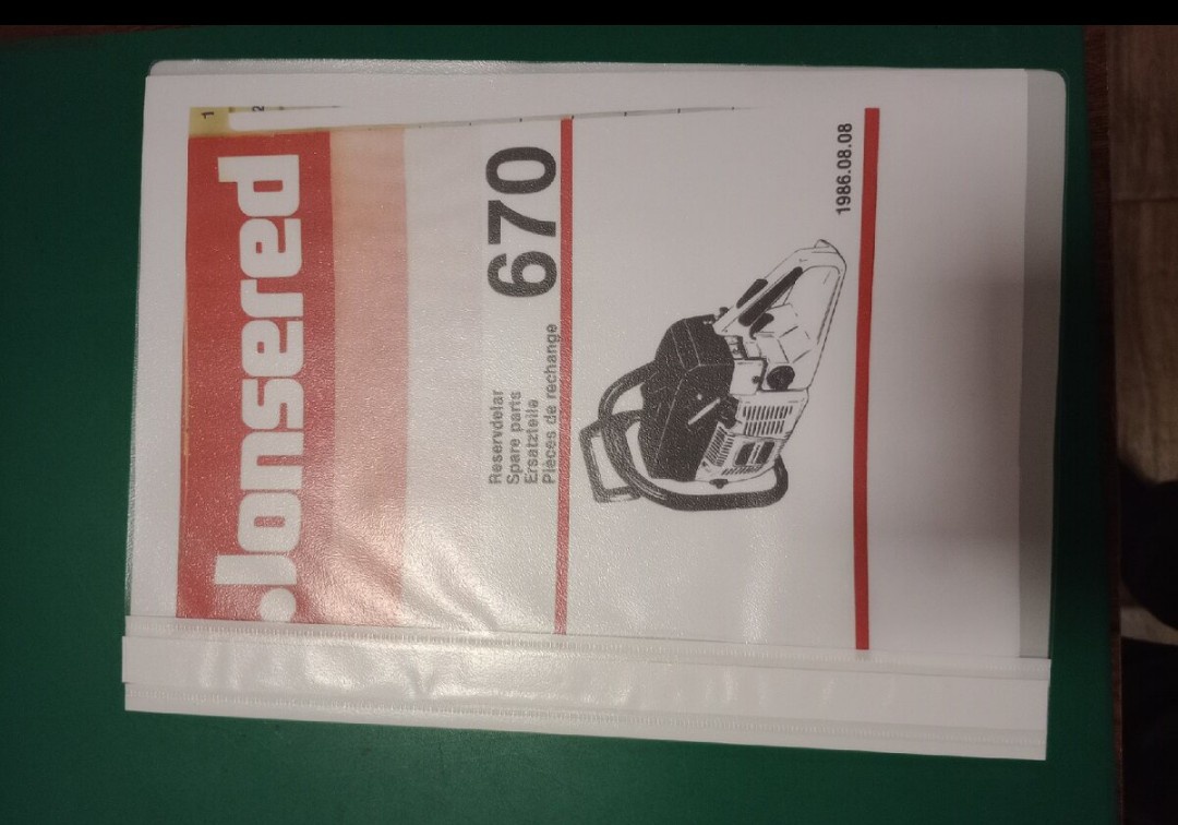 Jonsered - odborné publikace // několik variant výběru. - 7