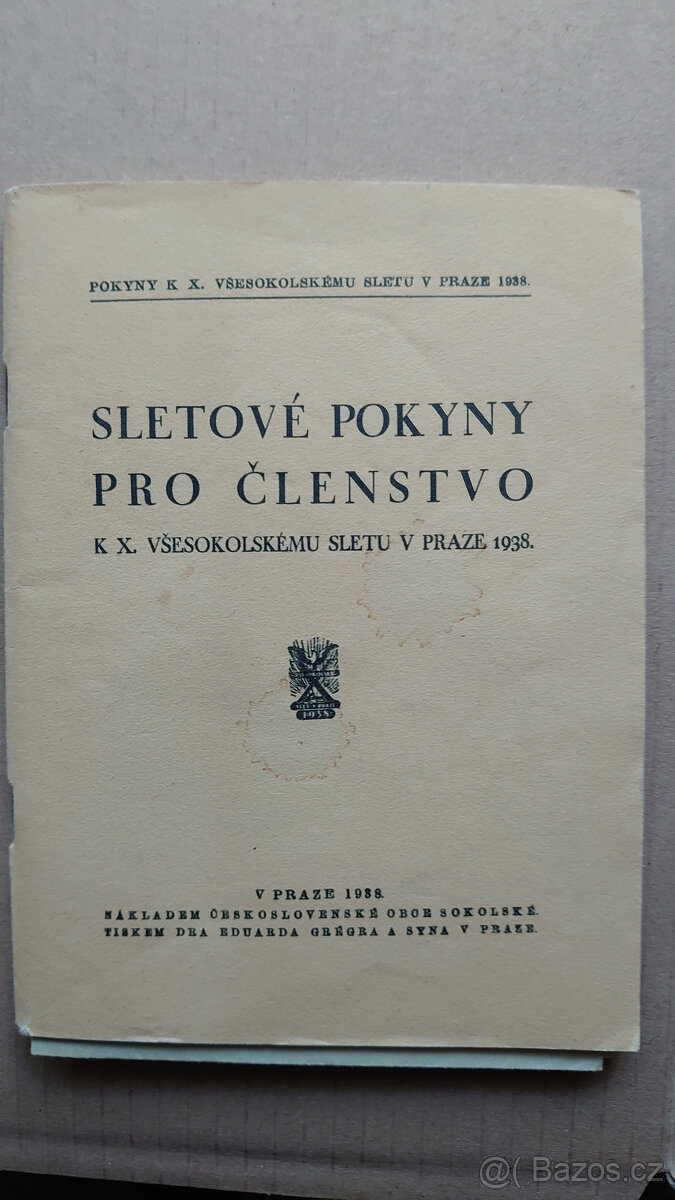 Prodám odznaky a čapku Sokol + další předměty - 7