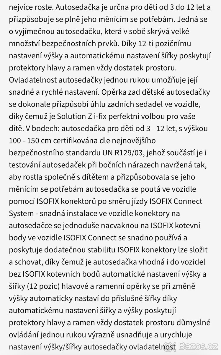 Autosedačka Cybex - 7