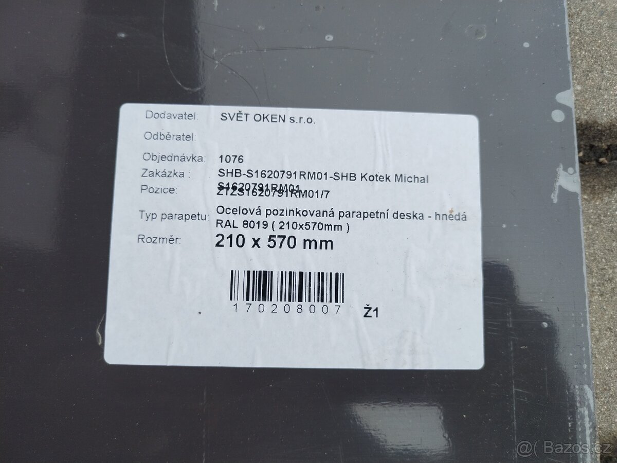 Venkovní parapety - 7