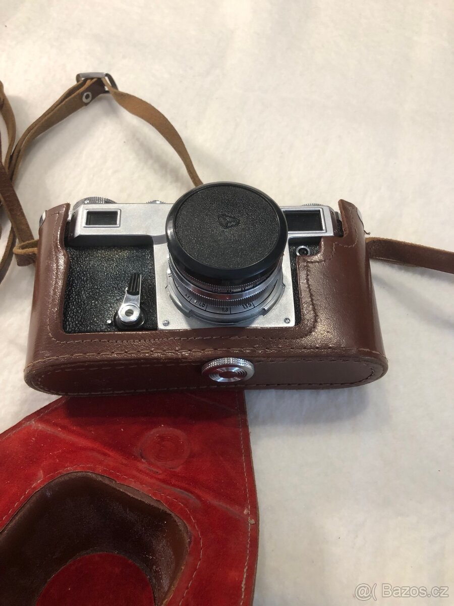 Retro fotoaparát Kiev 4/4A kompletní set - 7