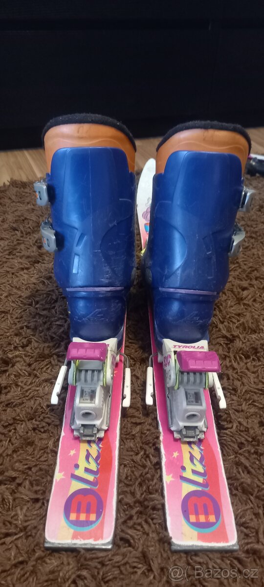 Dětské lyže + boty - 7