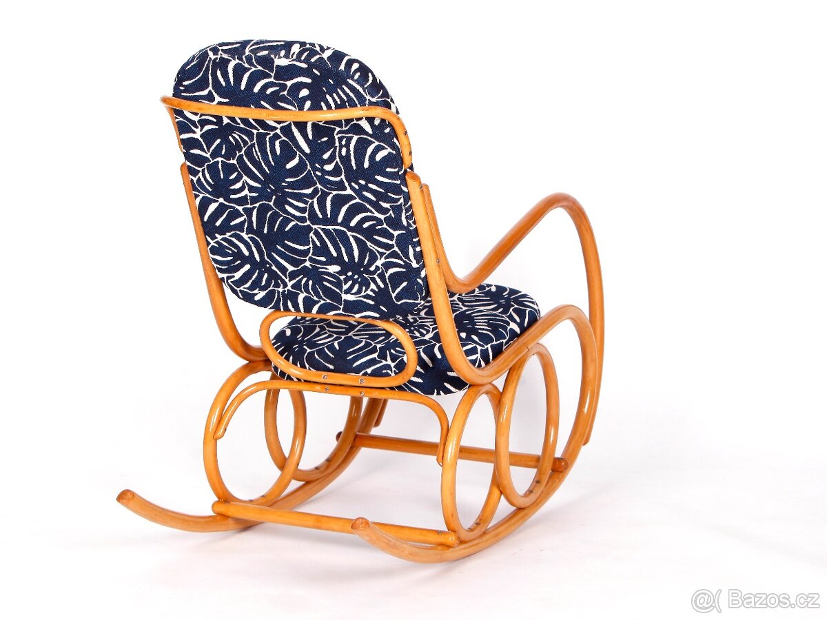 Luxusní houpací křeslo TON Dondolo, 100% stav. - 7