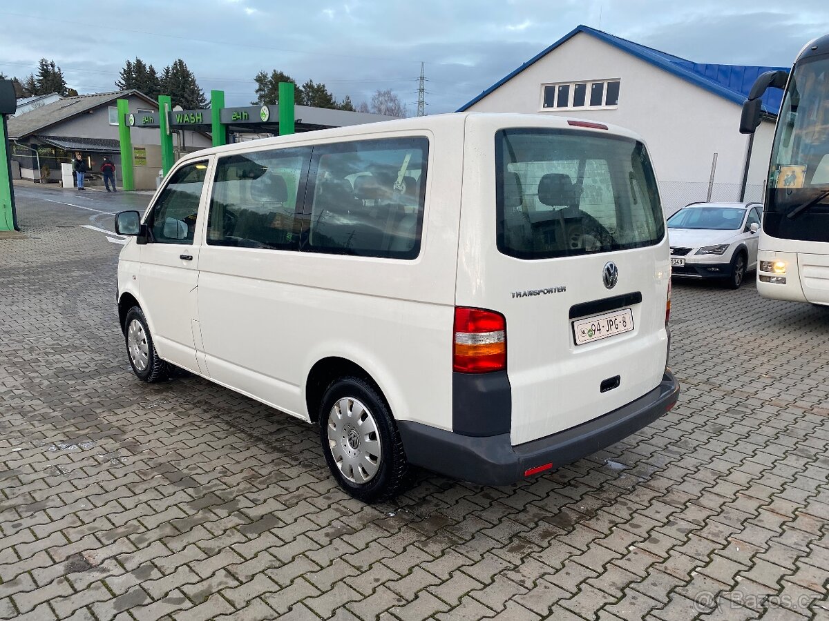 VW Transporter T5 1.9tdi 9-míst 2009 NOVÁ STK - 7