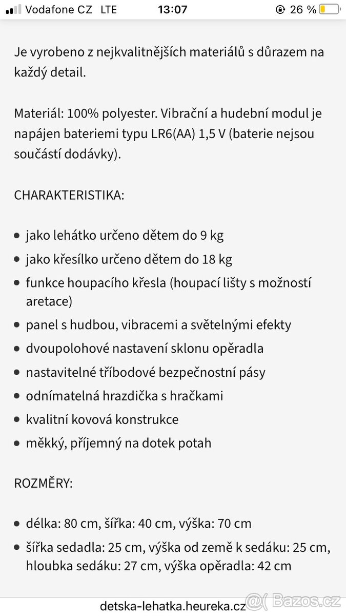 Houpací lehátko - 7