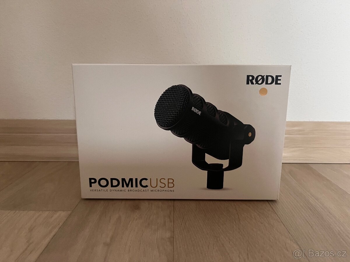 RØDE PodMic USB + rameno RØDE PSA1+ - 7