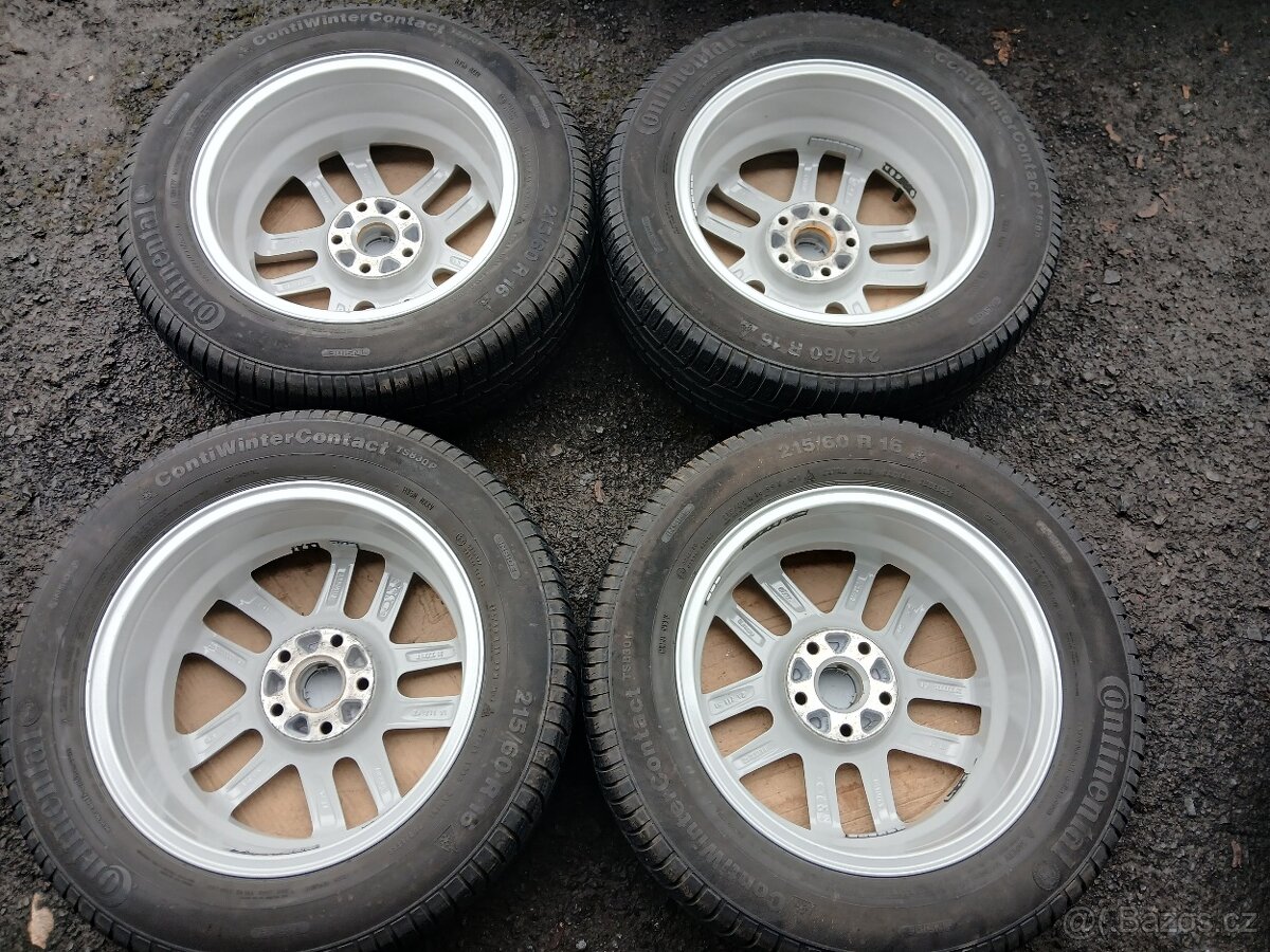Sada ALU kol Rial 215/60R16 zimní - 7