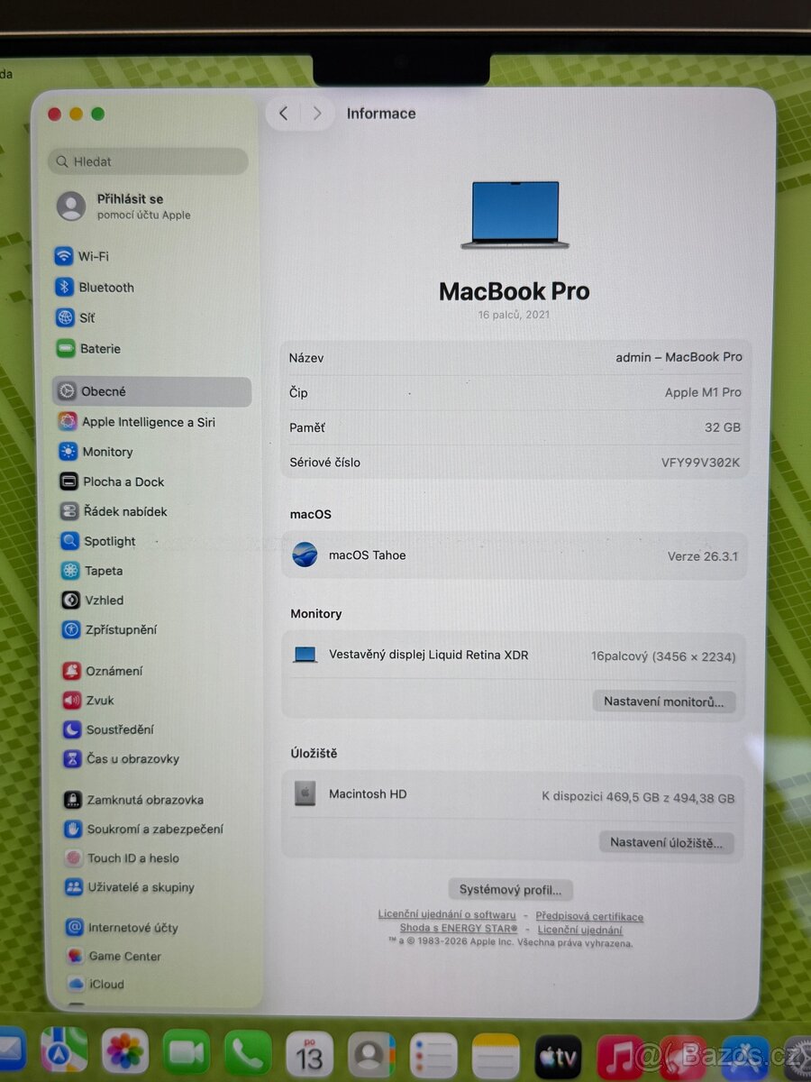 MacBook PRO 16” M1 PRO - 7