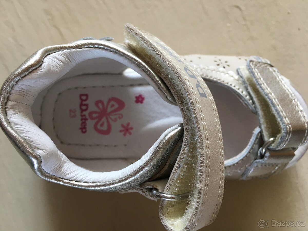 D.D.Step dětské kožené sandále - velikost 23 - 7