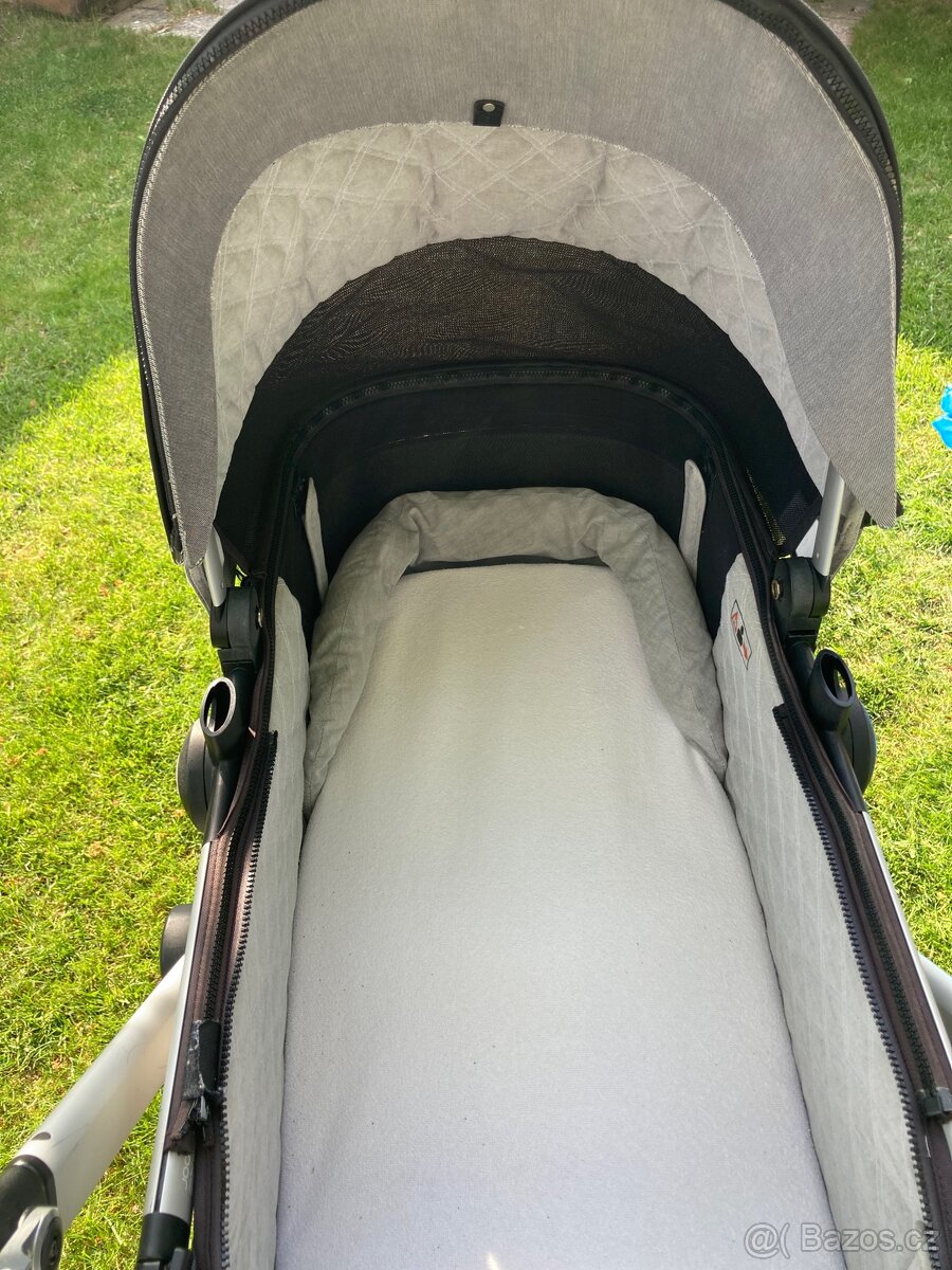 Kočárek Joolz Day2 - dvoukombinace - barva šedá melange - 7