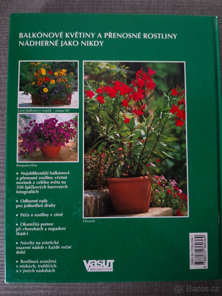 Kniha - Balkonové rostliny – JAKO NOVÁ - 7