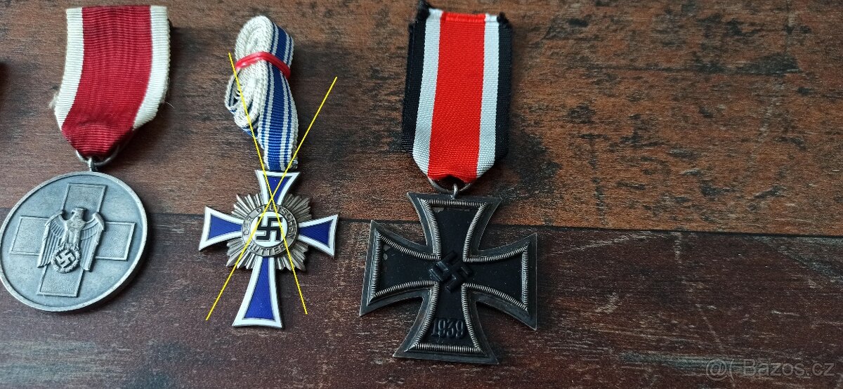 Medaile, vyznamenání, odznaky Německo. - 7