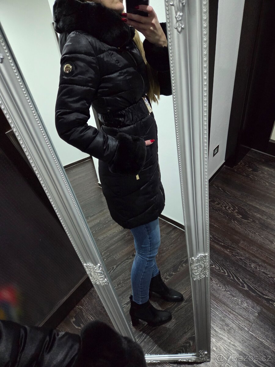 Cerny zimni kabat Mayo Chix - 7