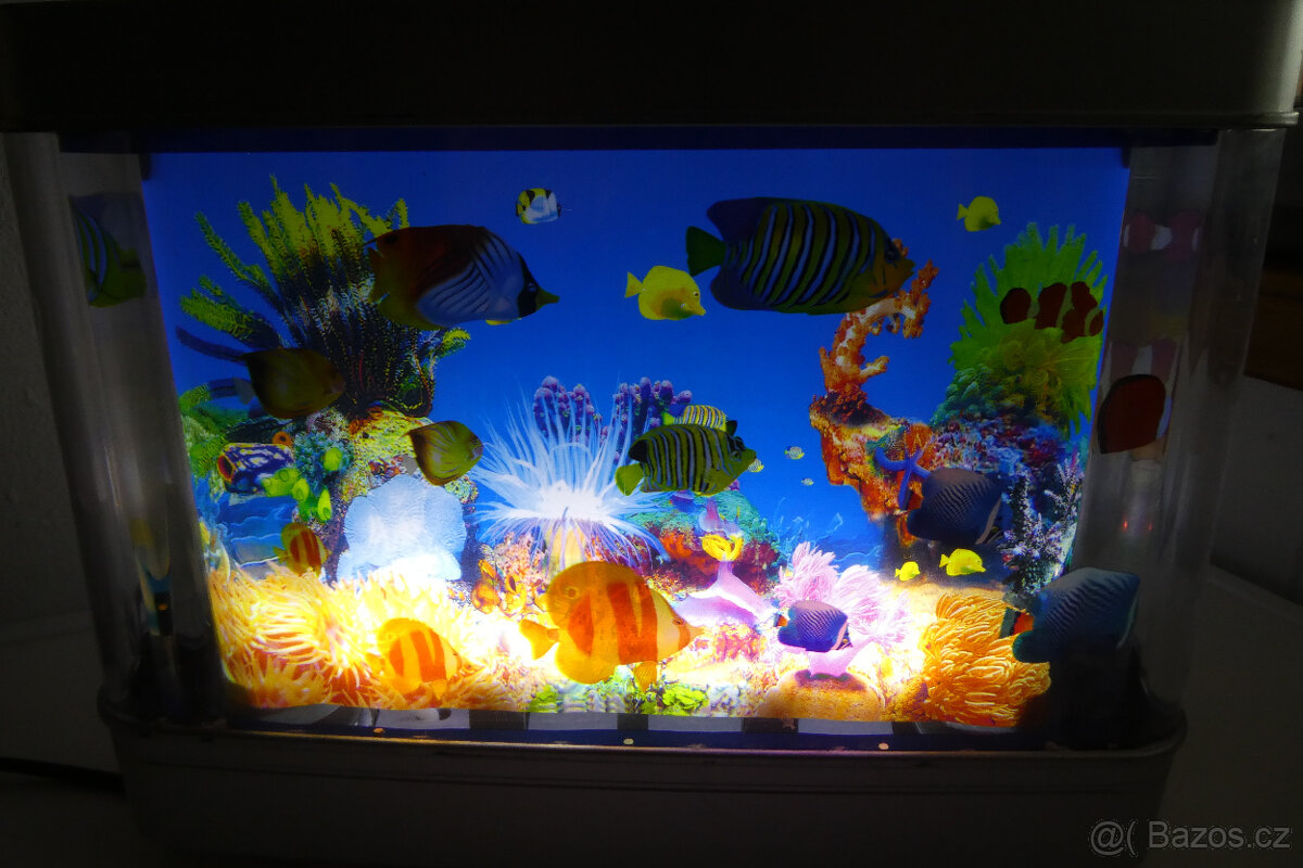 dětská lampička pro zaspávání - akvárium - 7