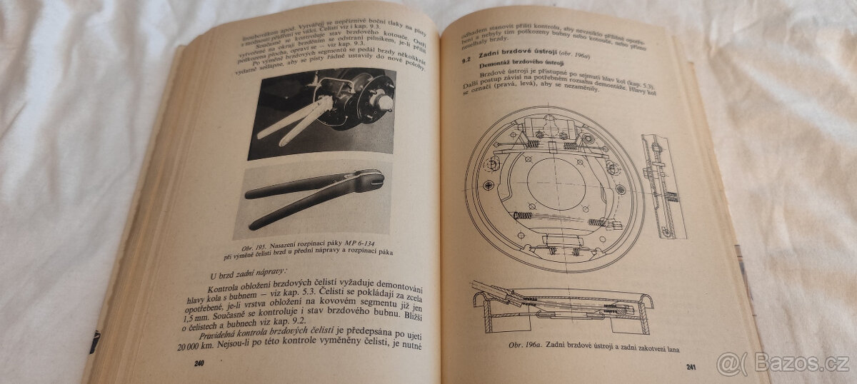 Škoda 100 110 110R manuál údržba opravy veterán - Š100 - 7