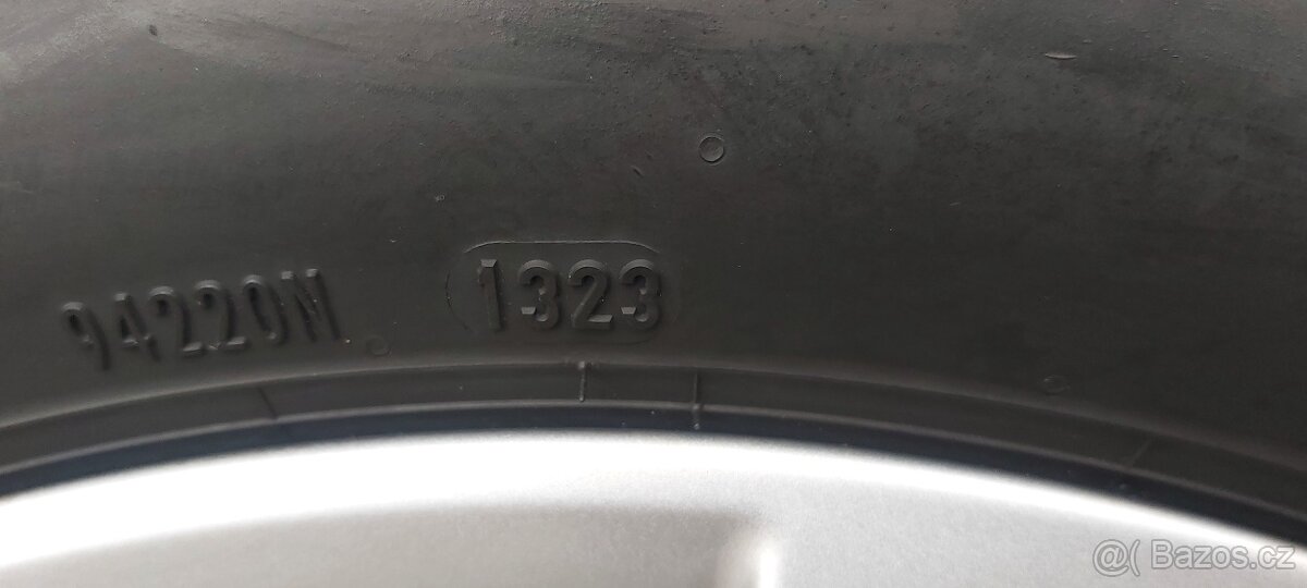 Alu kola 5x112 R16 Škoda ,VW s pneu 215/60r16 7mm TOPSTAV - 7