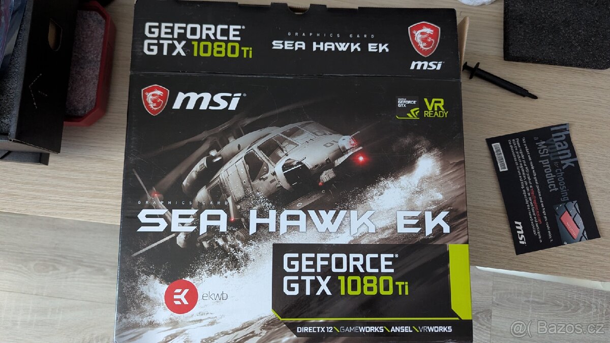 MSI GTX 1080 Ti SeaHawk EK X - 7