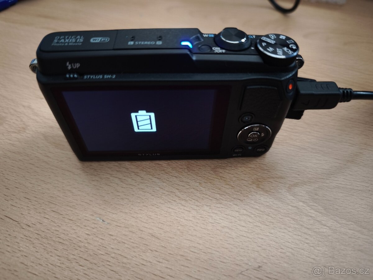 Olympus Stylus SH-2 TOP STAV - 7