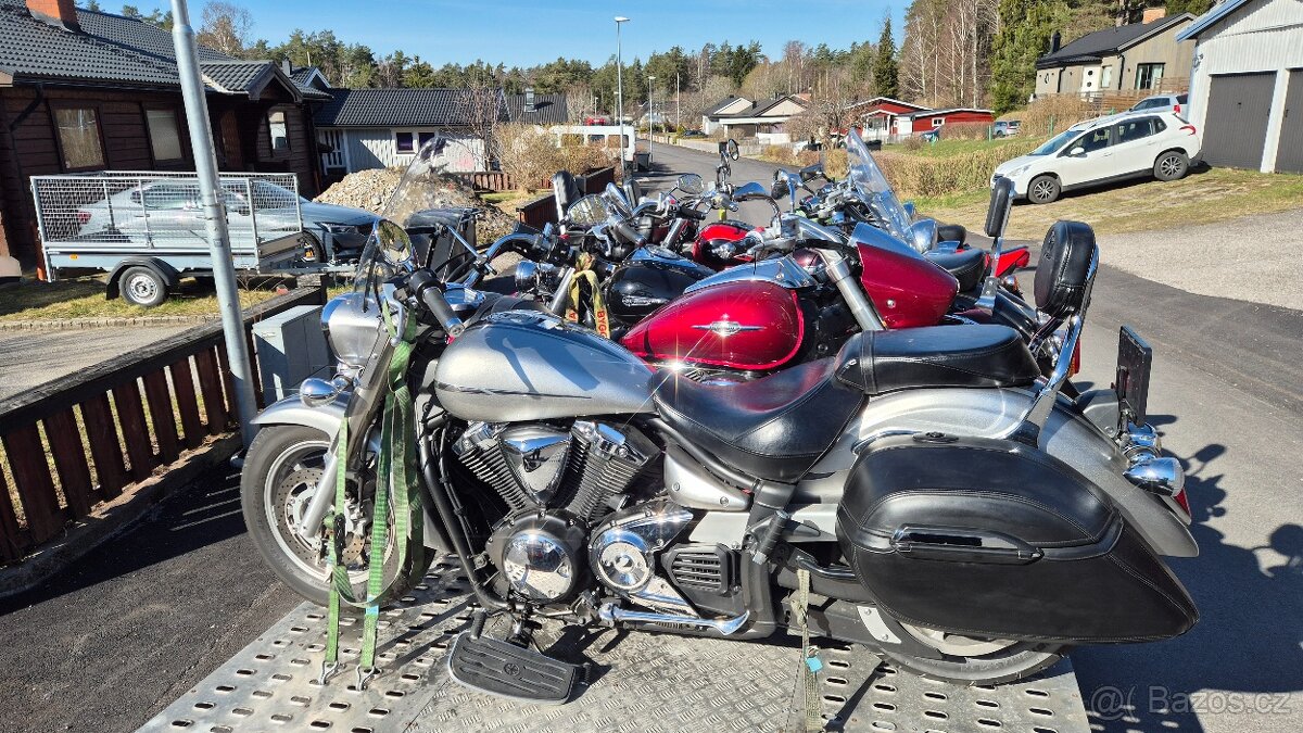 Yamaha xvs 1300 xv 1900 midnightstar 2009 - 7