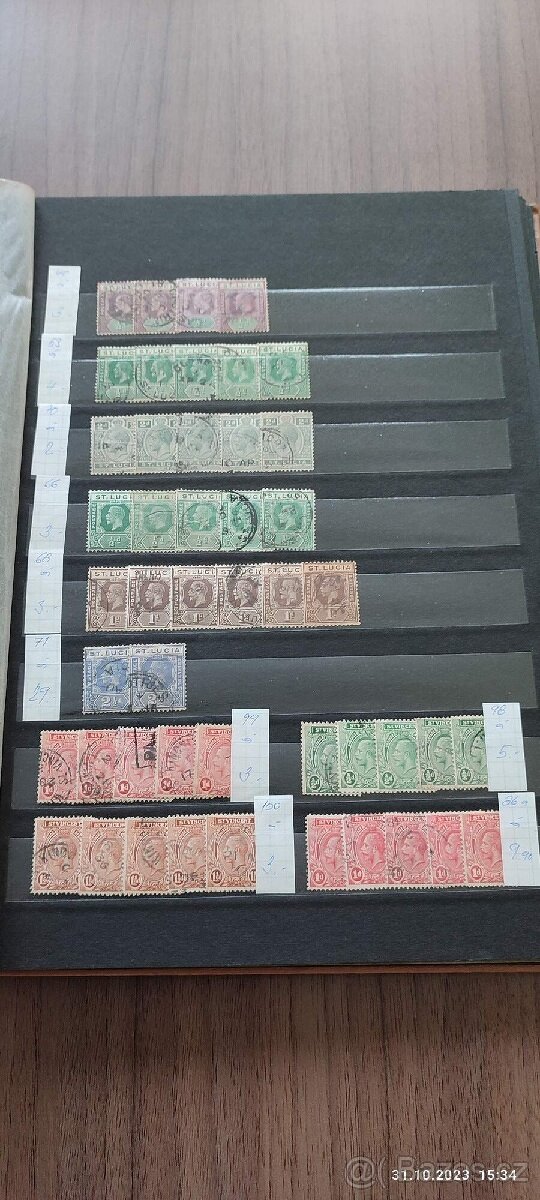Prodám album Filatelie 61 - staré Grenada,Bermuda,atd. - 7