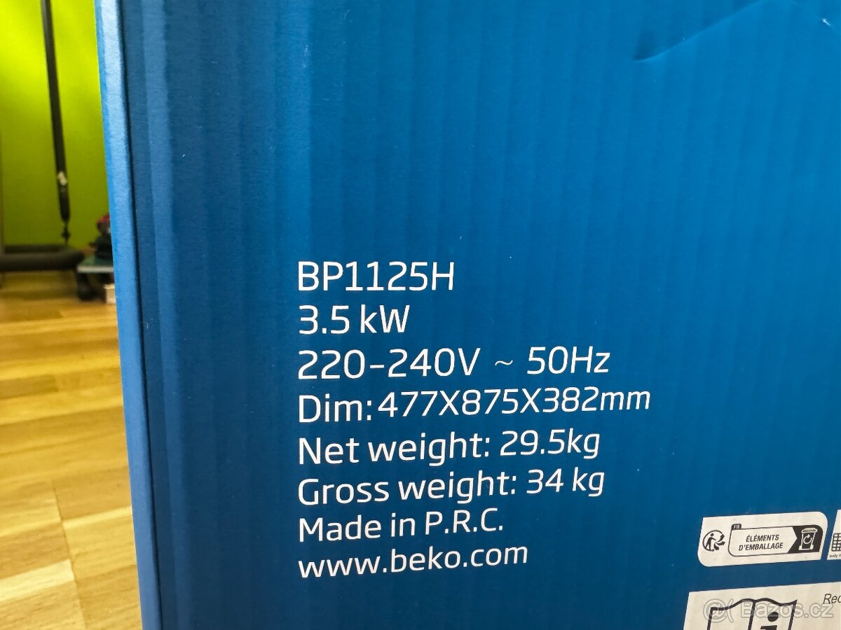 Mobilní klimatizace Beko BP-1125C chladí i topí - 7