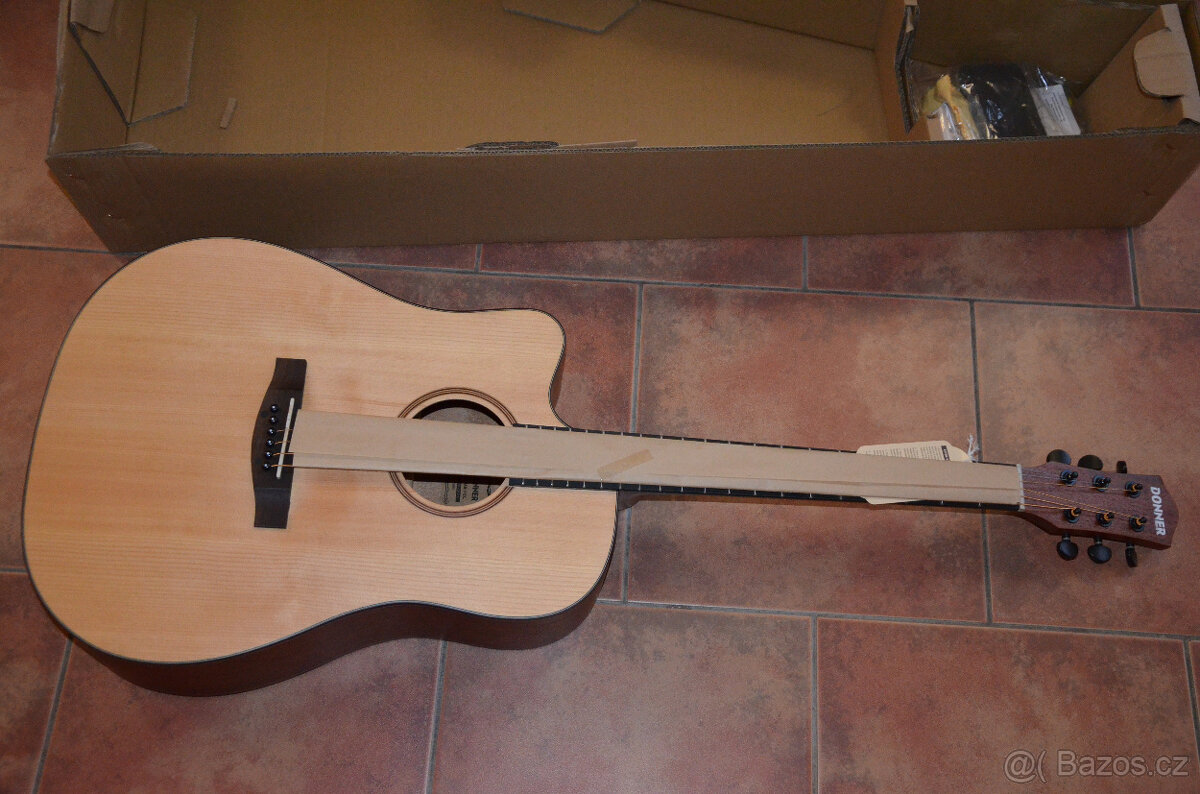 Prodám novou akustickou kytaru. - 7