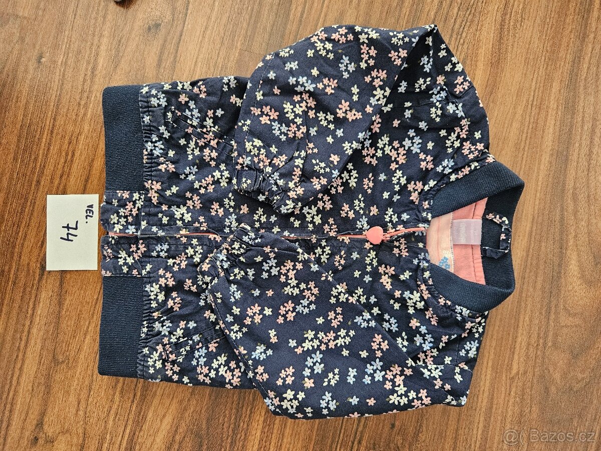 Dívčí šaty, bunda, mikina, overal 74-80 - 7