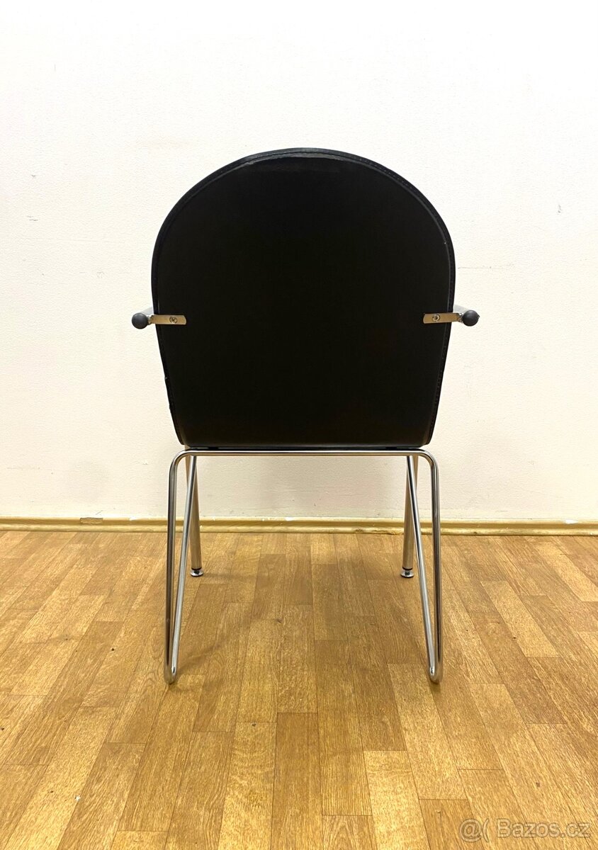 Retro židle 80. léta chrom - 7