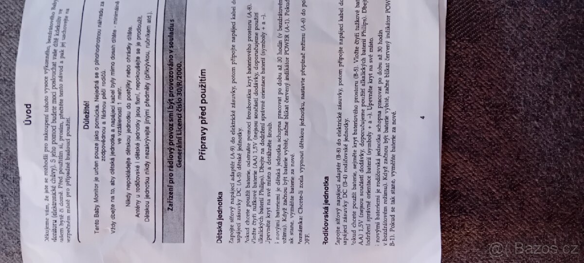 Dětská elektronická chůva Philips - 7