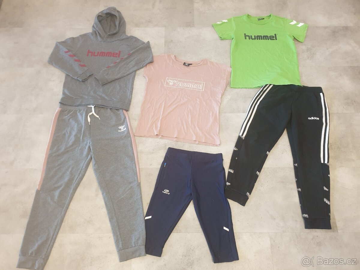 Sportovní oblečení zn. HUMMEL,ADIDAS vel. 140 a 146 - 7